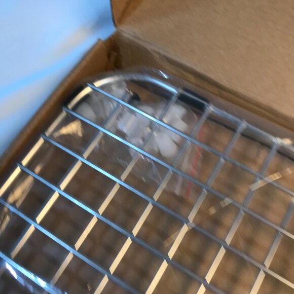 Serene Valley NDG2313C Sink Grid Centered Drain 13"D x 23"W x 1"H Stainless NEW - Picture 9 of 14